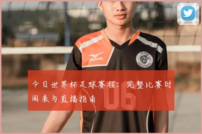 今日世界杯足球赛程：完整比赛时间表与直播指南